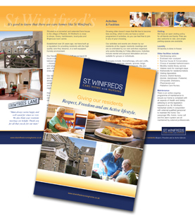 Care Home Brochures
