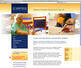 Care Home Promotional Websites